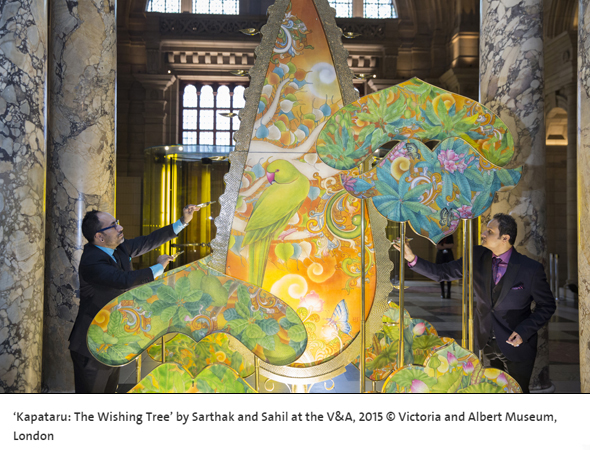  Kalpataru The Wishing Tree by Sarthak and Sahil at the V&A, 2015 